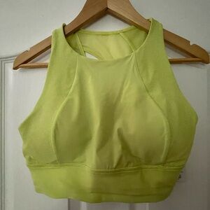 NWT-Lululemon Athletica Bright Lime Bra